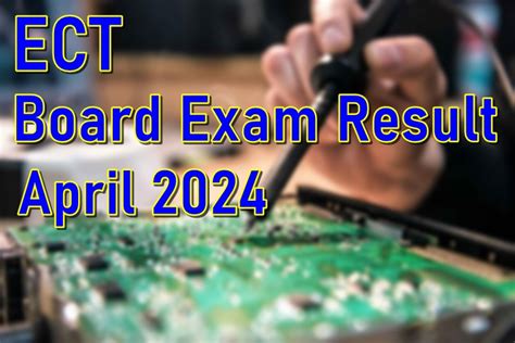 ece board exam april 2024 result|April 2024 Electronics Engineering ECE, ECT board exam result .